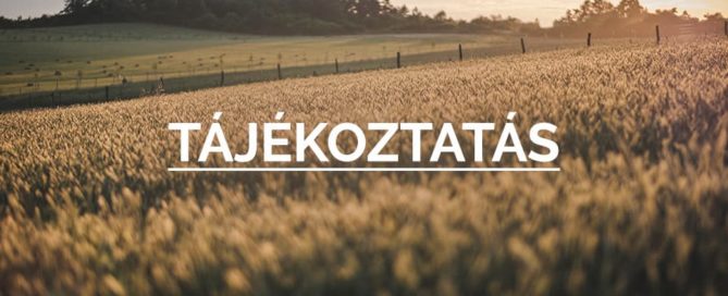 Tájékoztatás