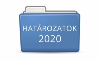 Határozatok 2020