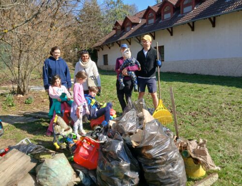 Szemét szedés március idusán