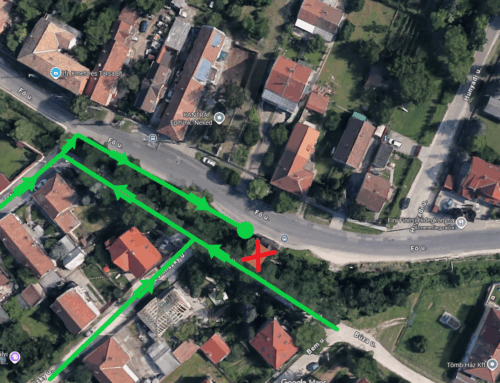 Tájékoztatás forgalmirend változásról