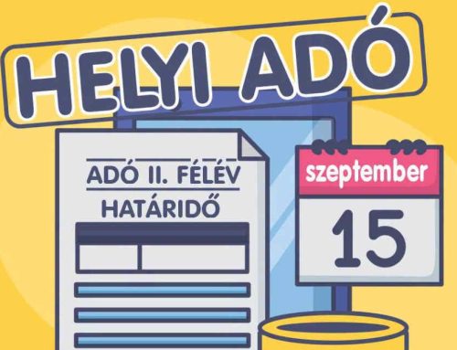 Helyi adók befizetési határideje: 2026. Szeptember 15